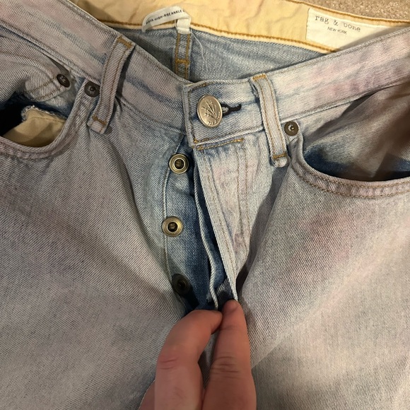 High Rise Rag and Bone Jeans - Picture 2 of 8